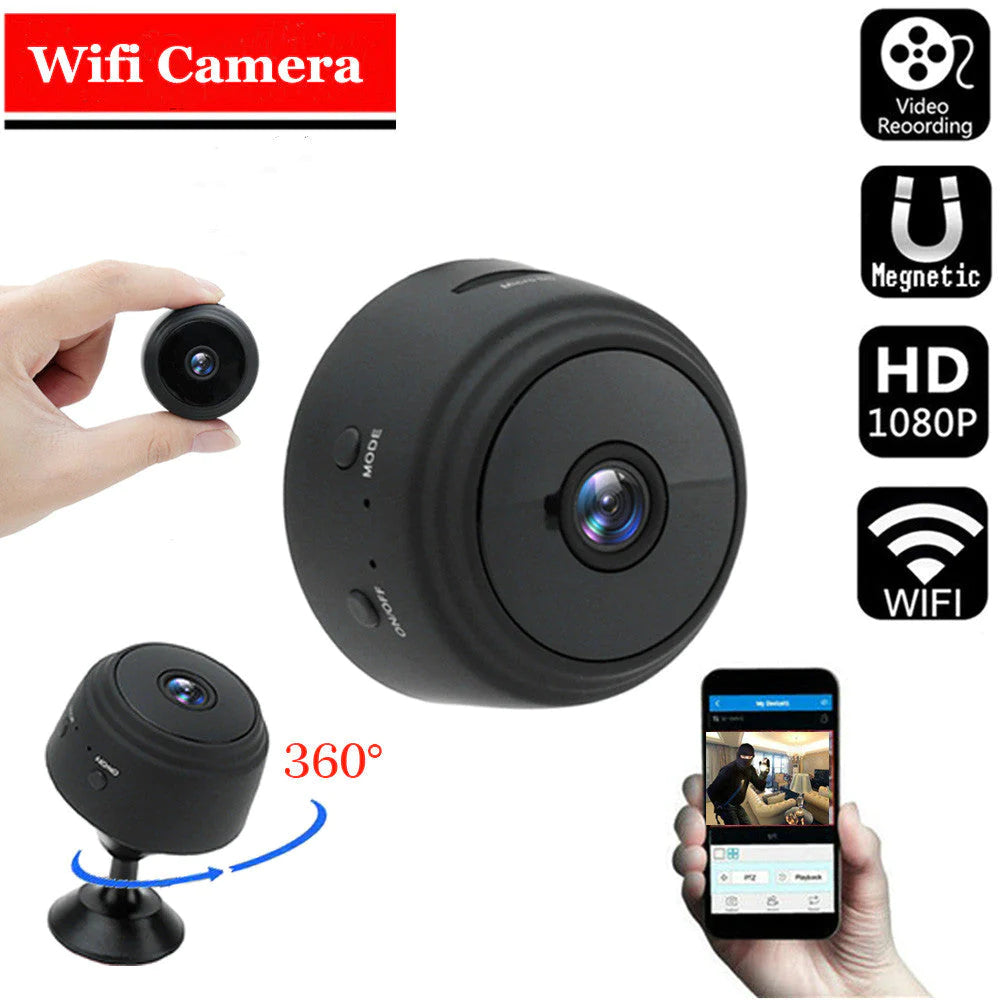 Petite caméra de surveillance à distance WiFi (CI)